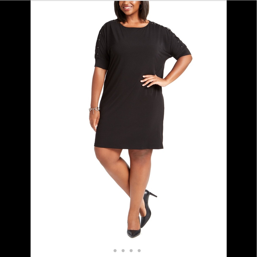 🆕MK lace up sleeve dress